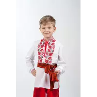 Украинская вышиванка для мальчика "Дубок" Собственное производство, 158, Хлопок
