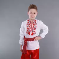 Украинская вышиванка для мальчика "Дубок"